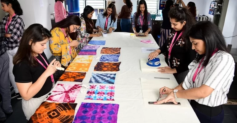 textile designing from JD Institute of Fashion