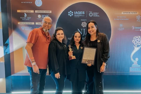 JD Institute Proudly Celebrates Shruthi Jain’s Accomplishment at National Jewellery Awards 2024